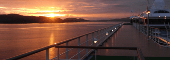 Cruises - sunset on board